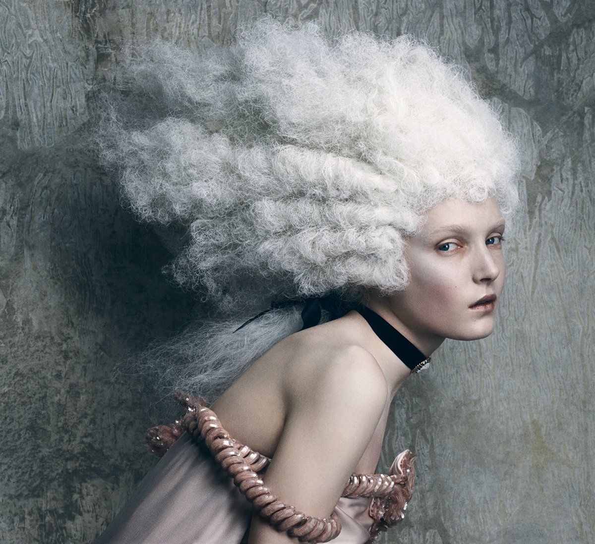 Maja Salamon,&nbsp;Codie Young, Auguste Abeliunaite,&nbsp;Nastya Kusakina, Irina Kravchenko, Hanne Gaby Odiele by Luigi + Iango - Vogue (Germany), April 2014