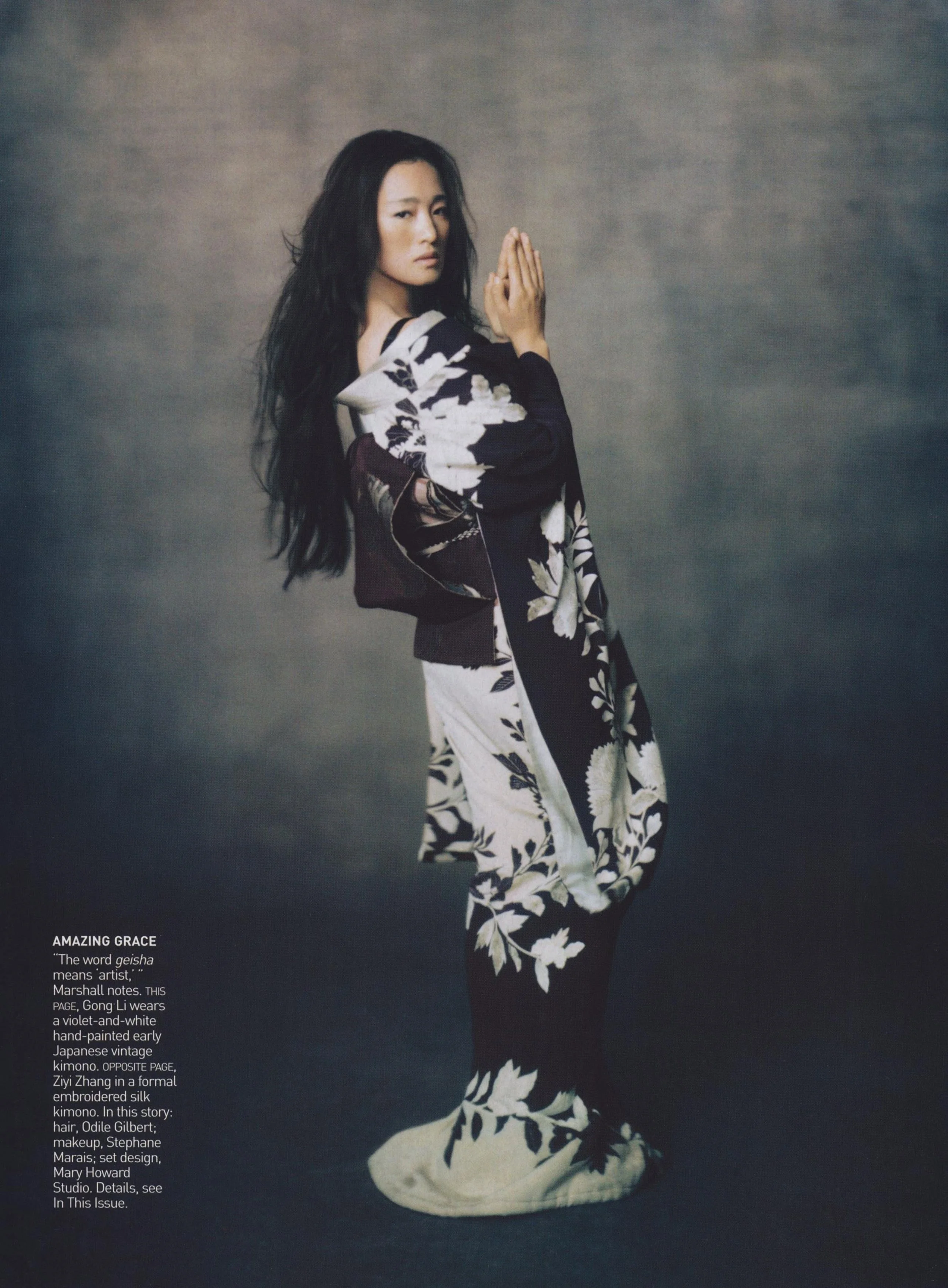 Gong Li &amp; Ziyi Zhang by Paolo Roversi - Vogue (US), December 2005