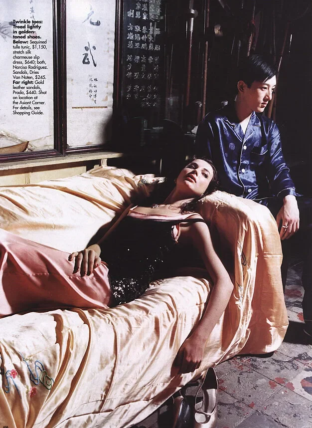Cassia Lara by Manuela Pavesi - Elle (US), September 2000