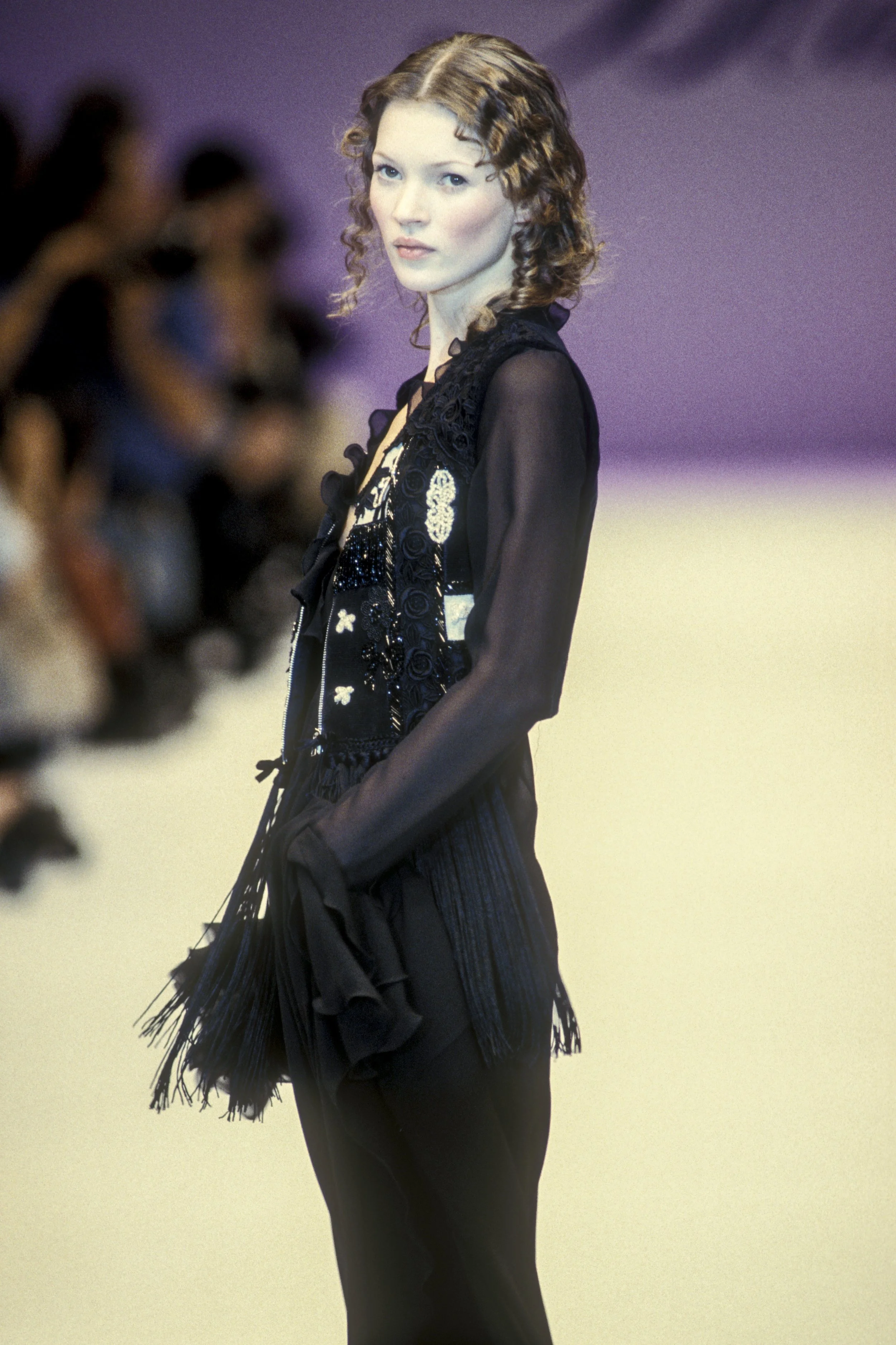 Kate Moss runway Anna Molinari Blumarine FW 1993