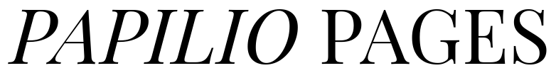 Papilio Pages