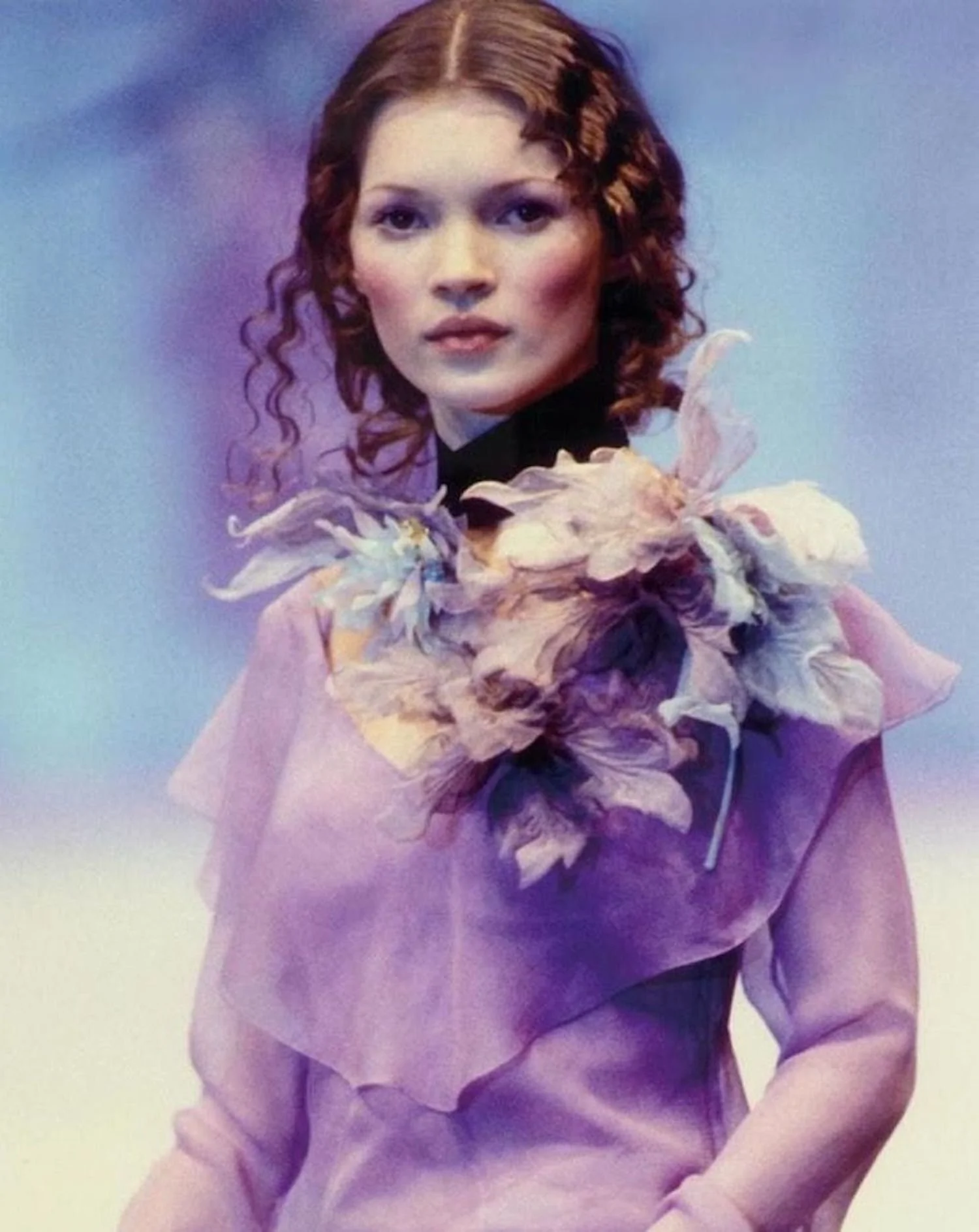 Kate Moss runway Anna Molinari FW 1993