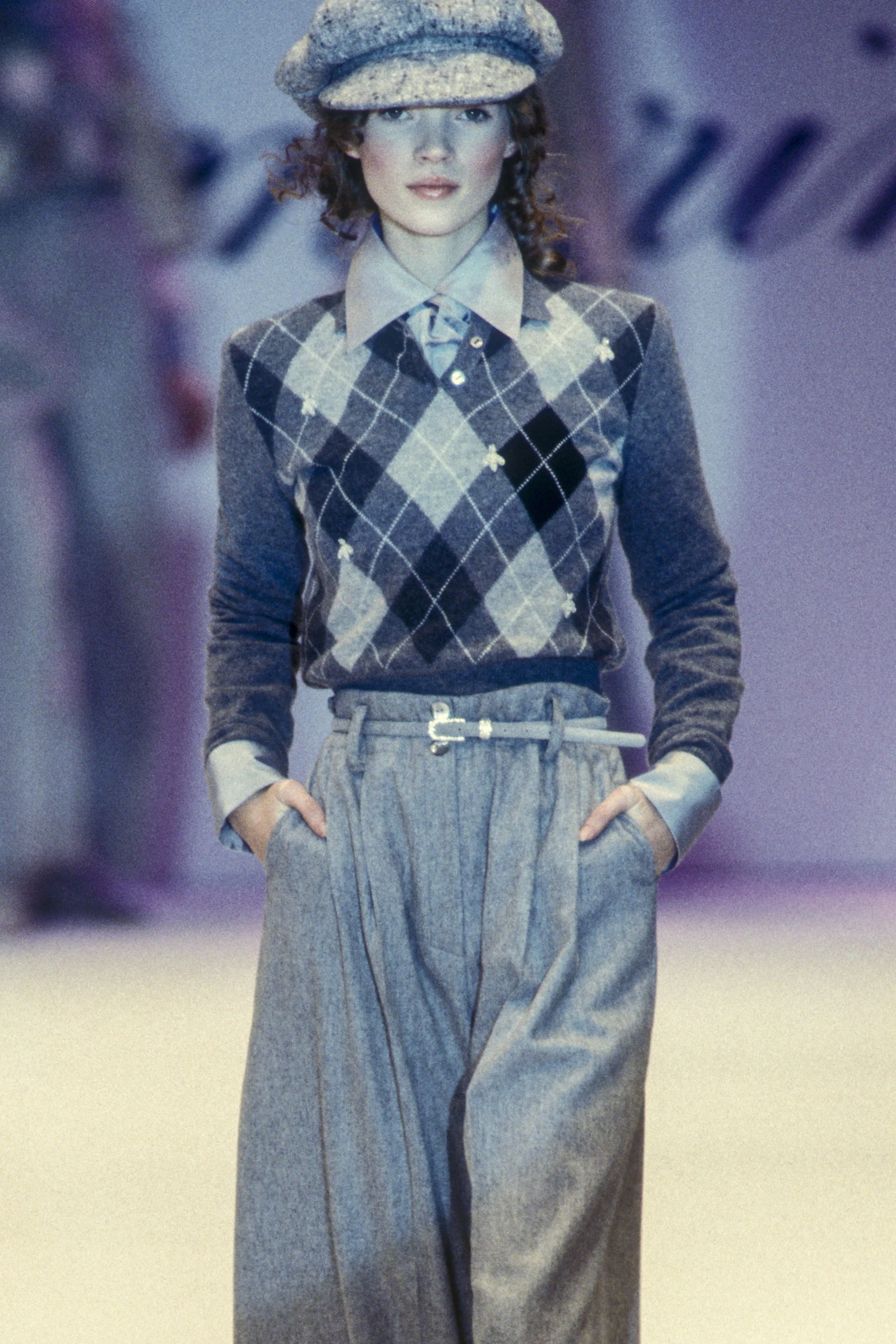 Kate Moss runway Anna Molinari Blumarine FW 1993