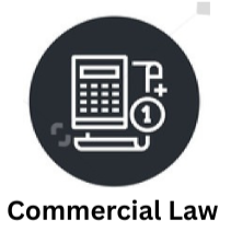 Icon of a calculator with a plus sign and the number one, over a notebook or ledger, representing financial or legal calculations