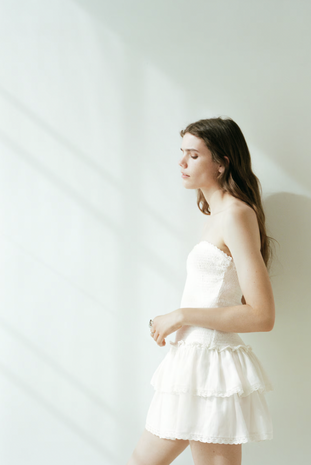  H&M  
Smocked Bodice Bandeau Dress 
39,99 €