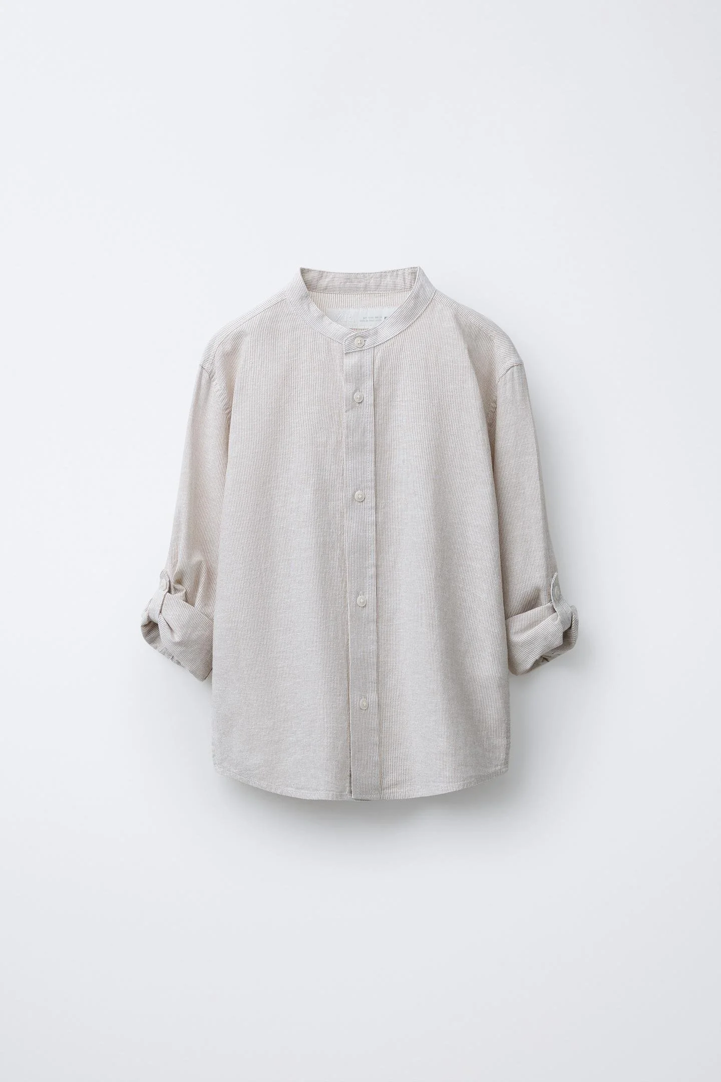  ZARA  
Striped Cotton and Linen Shirt 
17,95 €