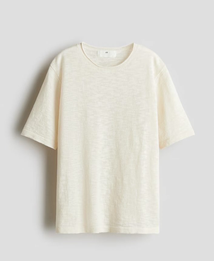  H&M  
Fine Knit T-Shirt 
19,99 €