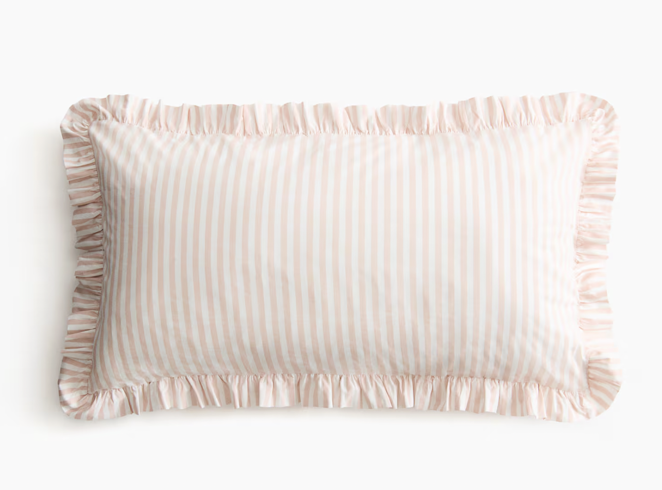 H&M  
Frill Trimmed Cotton Pillowcase 
17,99 €