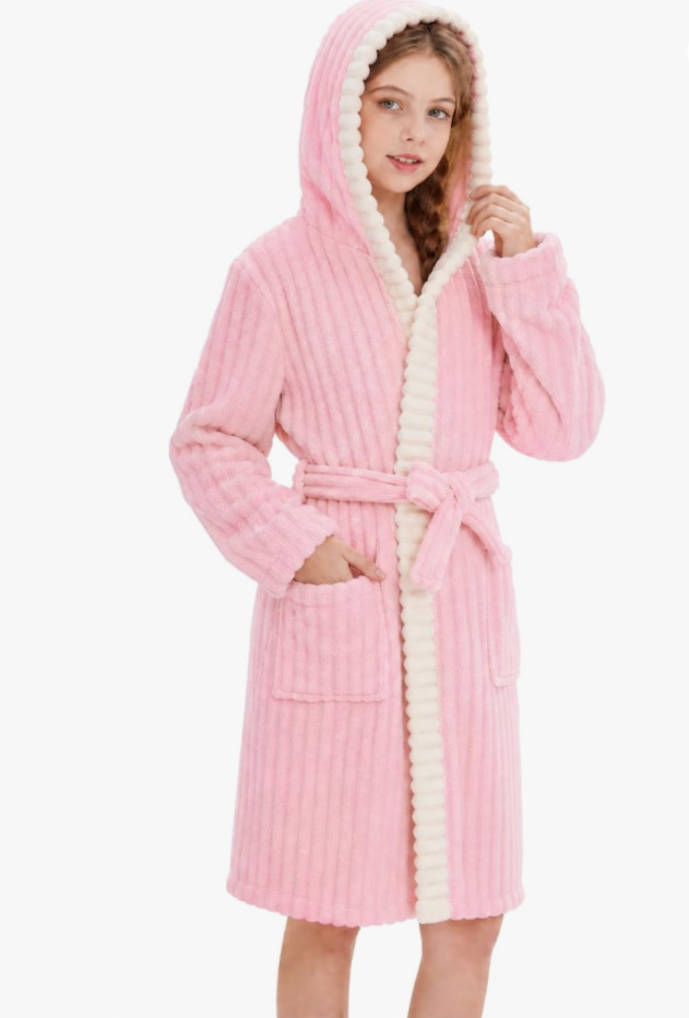  AMAZON  
Soft Fleece Robe 
$35.99