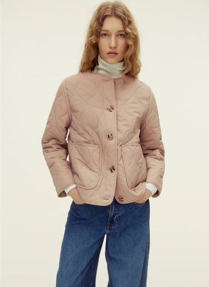  H&M  
Quilted Jacket 
$47.99