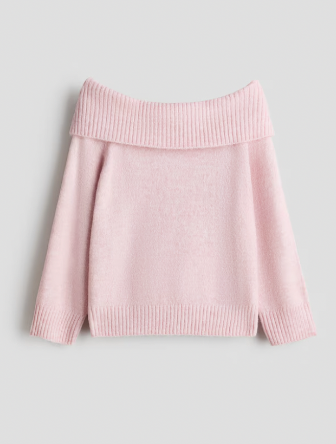  H&M  
Off Shoulder Sweater 
19,99 €
