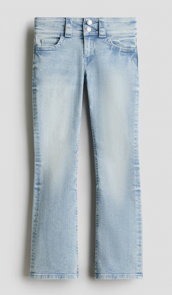  H&M  
Bootcut Low Jeans 
$39.99 