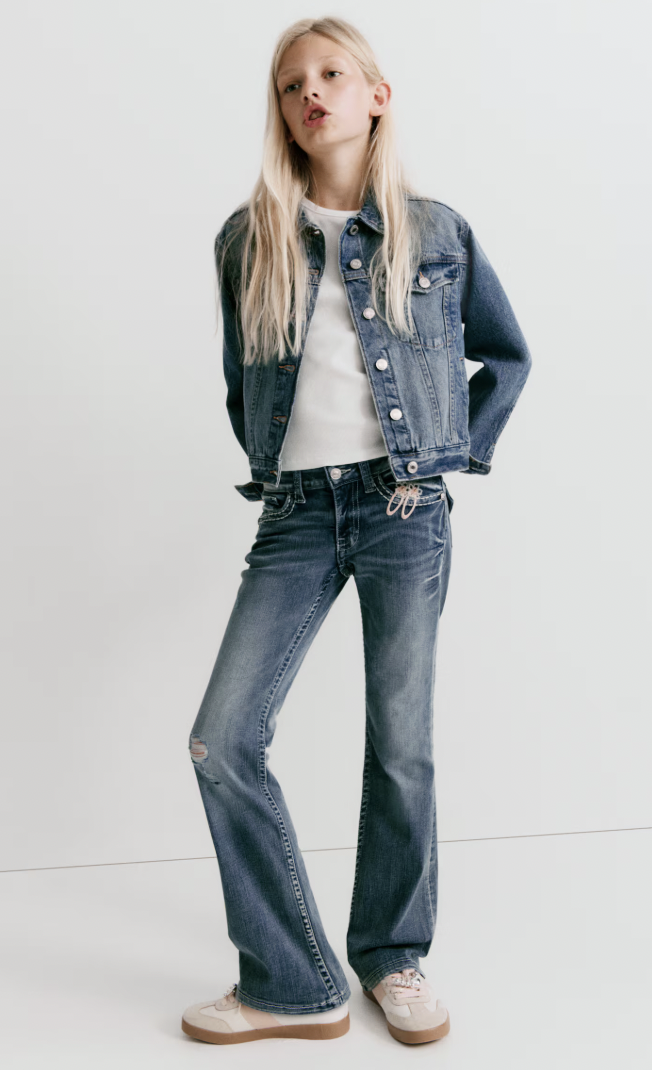  H&M  
Skinny Fit Bootcut Low Jeans 
$39.99 