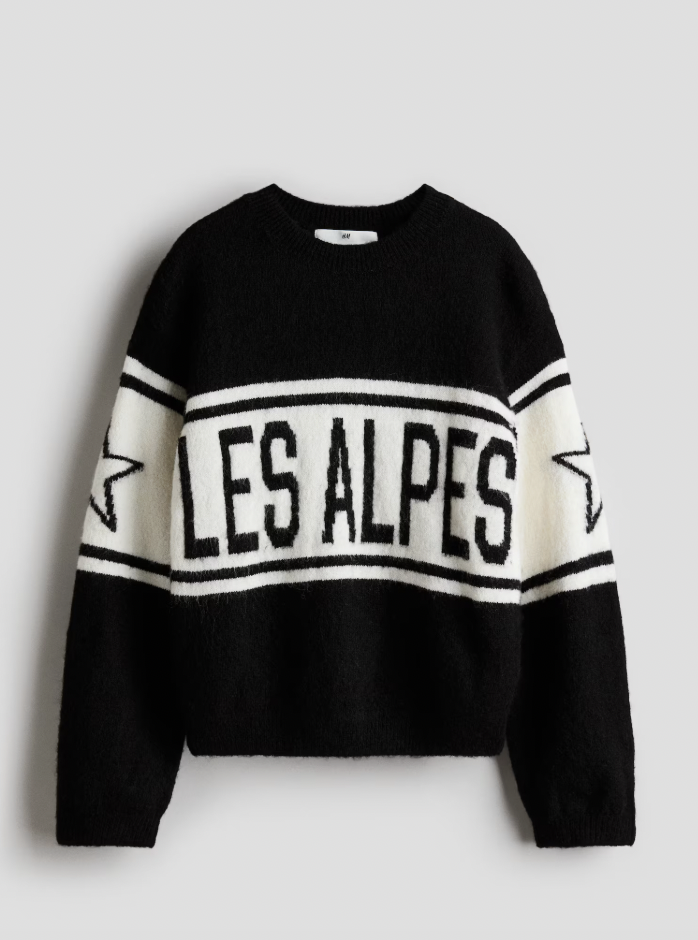  H&M  
Ski Jumper 
Was 24,99 € Now 19,99 €