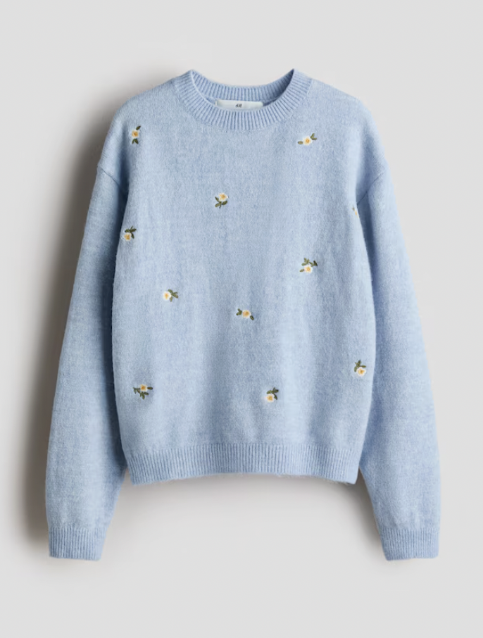  H&M  
Blue Jumper 
24,99 €