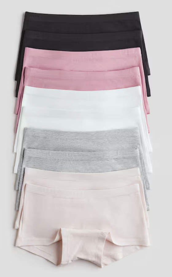  H&M  
10-Pacj Boxer Briefs 
$34.99 