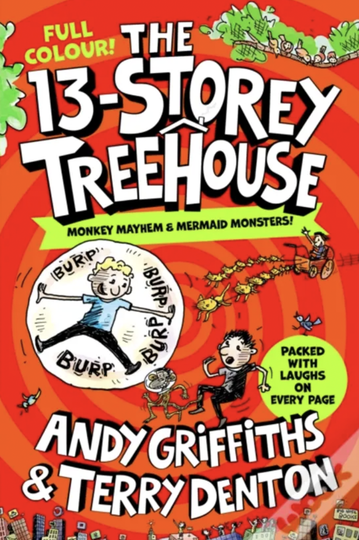  The 13 Storey Tree House  
By Andy Griffiths & Terry Denton 
8,11 €