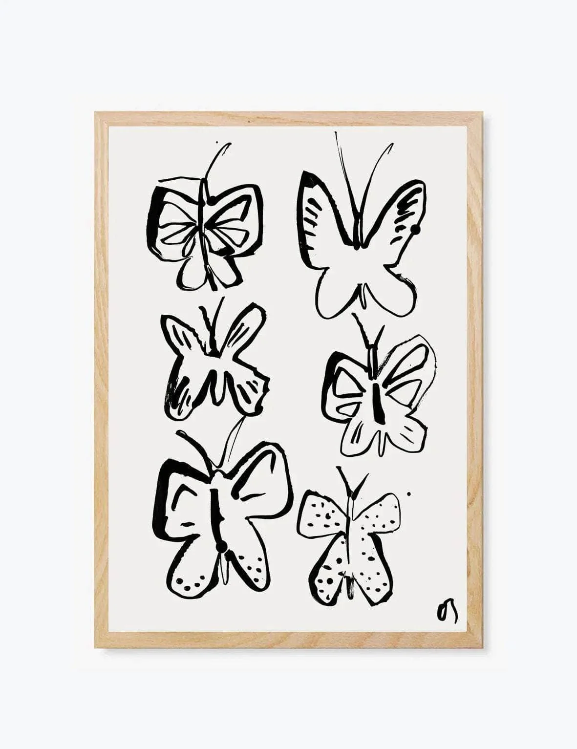  MAISON FLANEUR  
Butterflies Print 
63,95 €