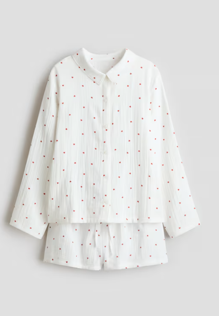  H&M  
Cotton Muslin PJ's 
24,99 €
