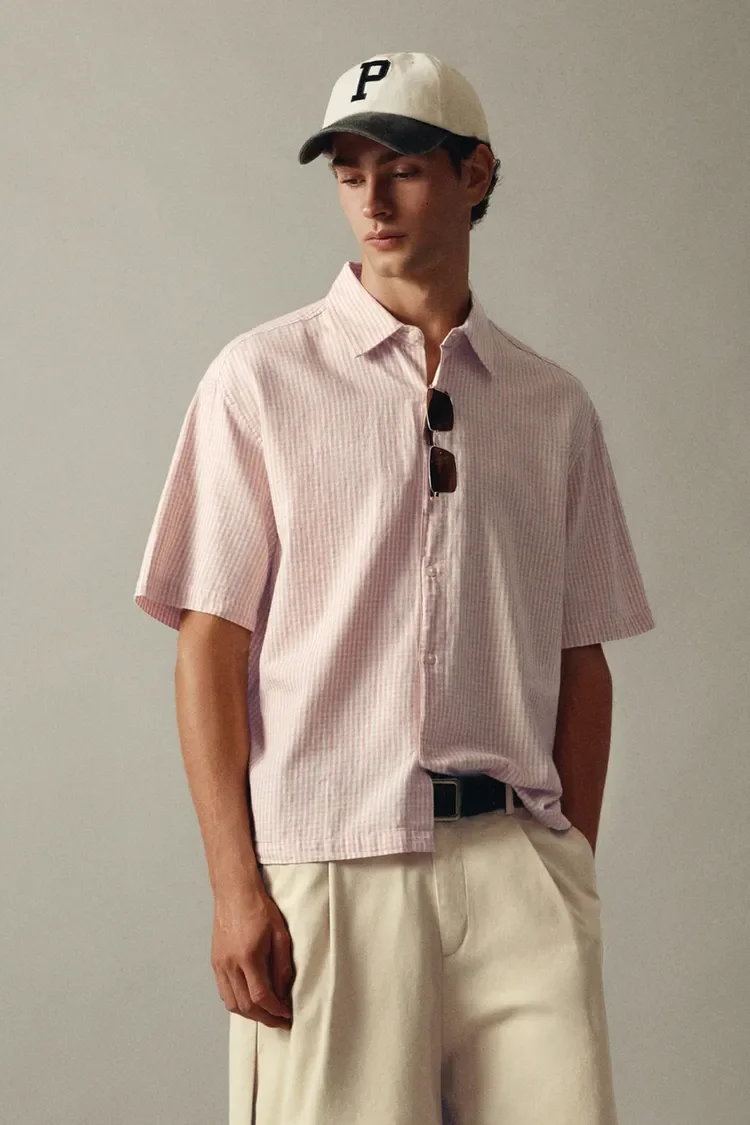  PULL&BEAR  
Short Sleeve Check Shirt 
29,99 €