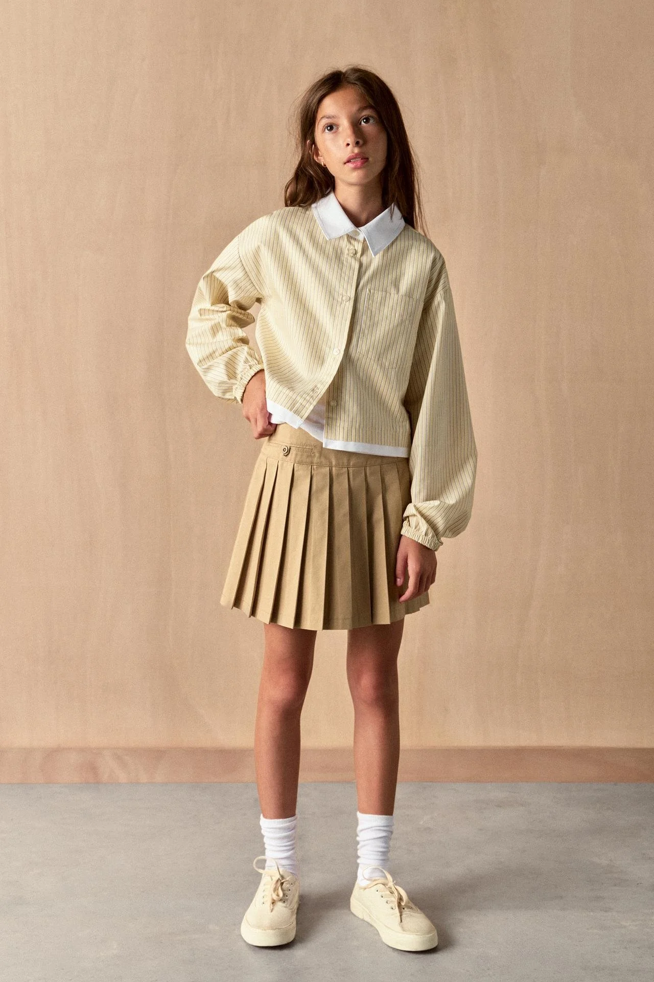  ZARA  
Plain Pleated Skort 
19,95 €