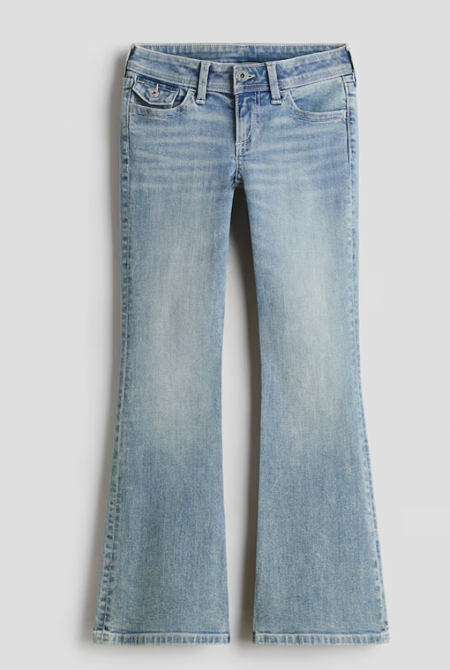  H&M  
Embroidered Detail Jeans 
$44.99 