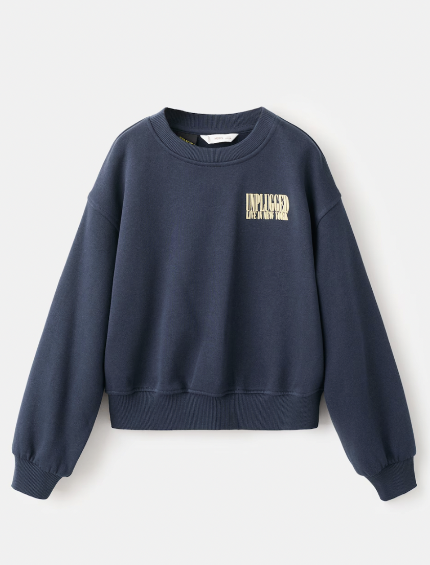  MANGO  
Nirvana Sweatshirt 
Was 29,99 € Now 19,99 €