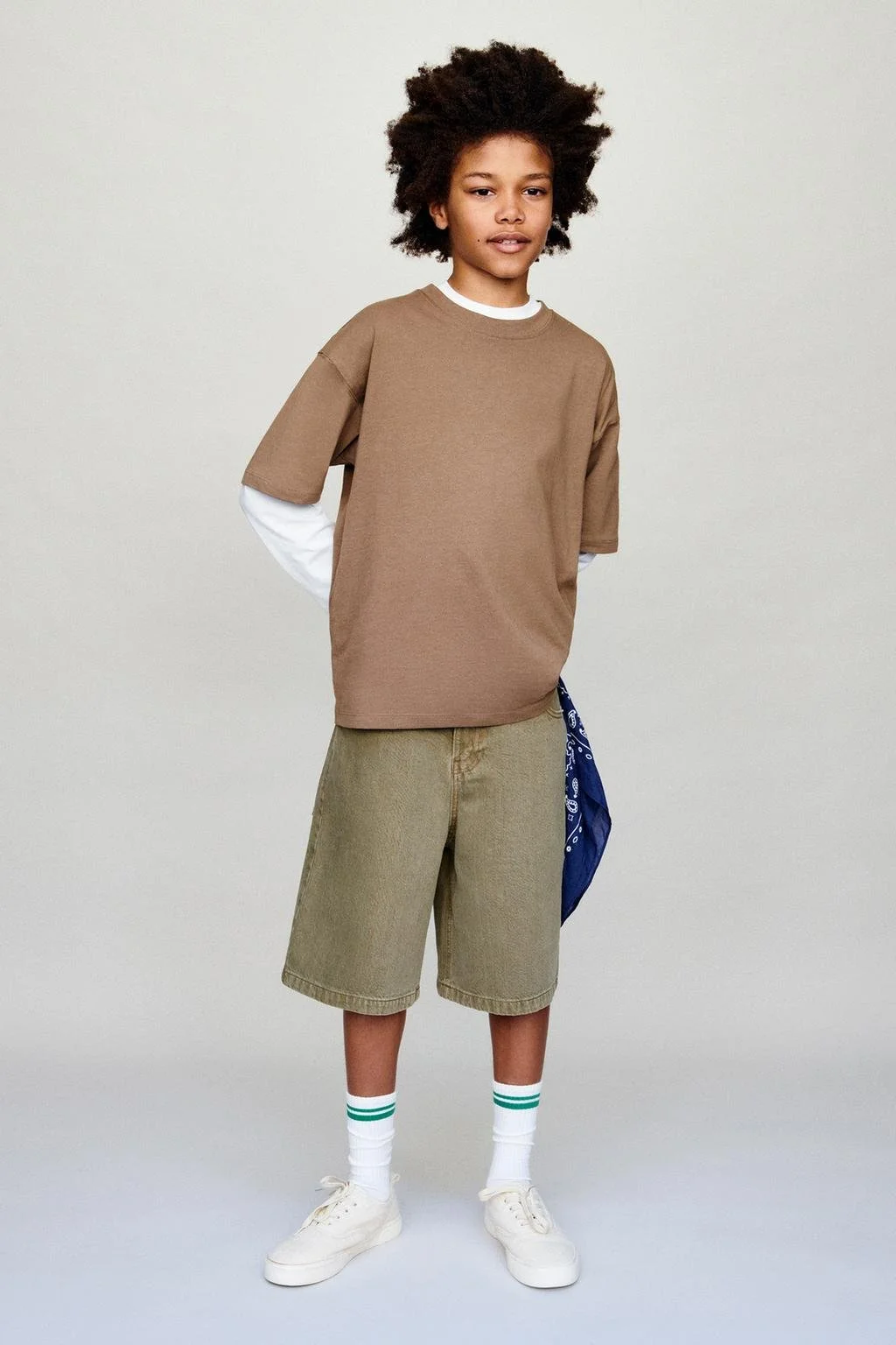  ZARA  
Relaxed Baggy Bermuda Shorts 
17,95 €