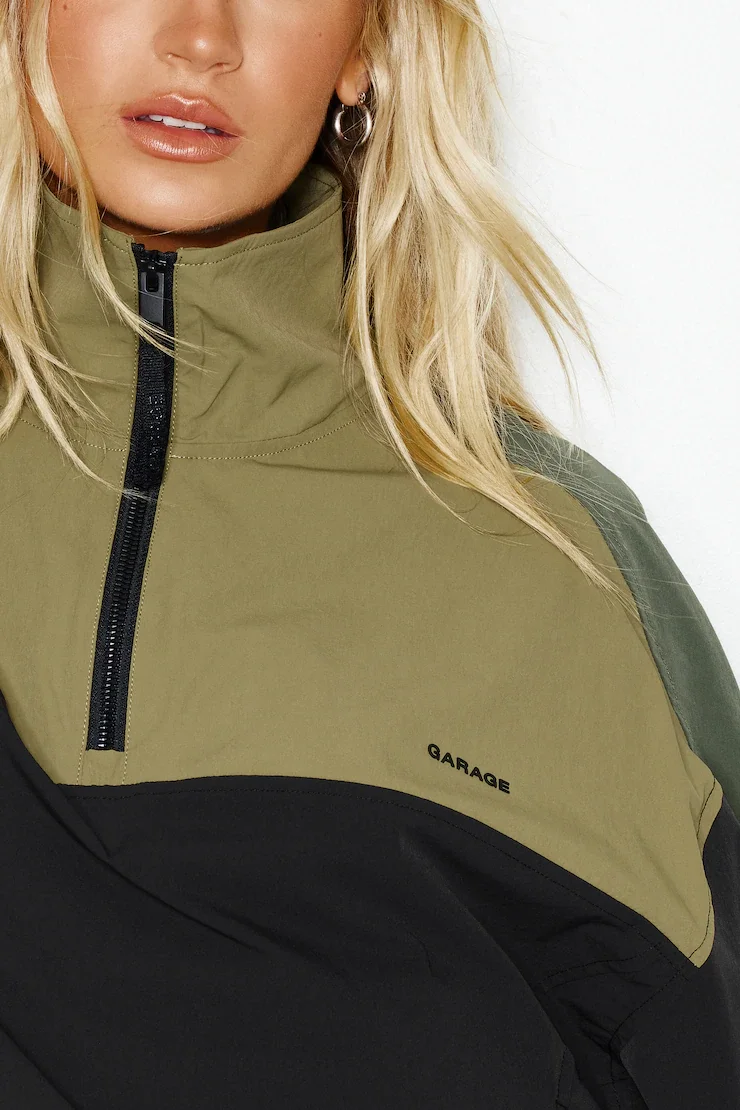  GARAGE  
Nylon Anorak Jacket 
$89.95 