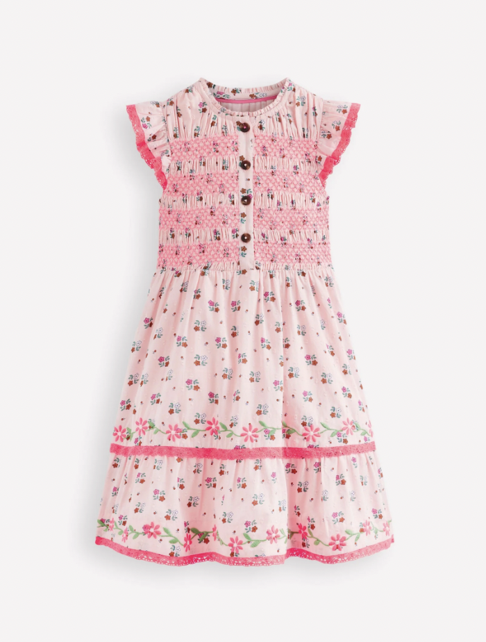  BODEN  
Midi Smocked Dress 
70 €