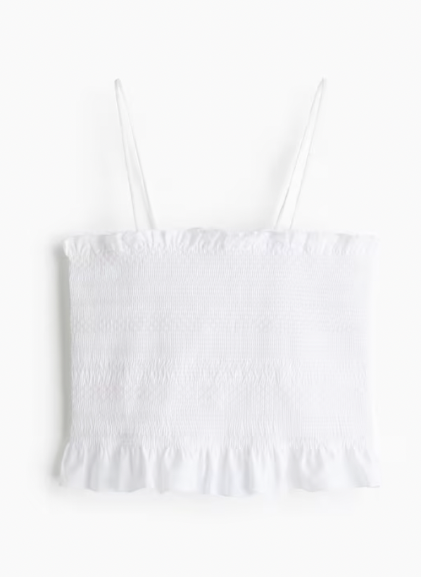  H&M  
Smocked Camisole Top 
24,99 €