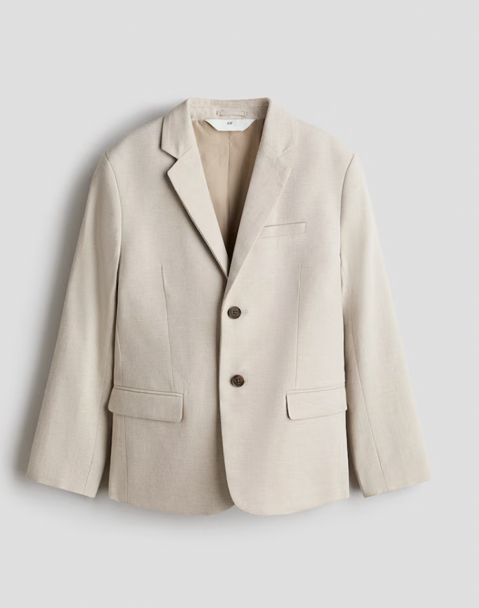  H&M  
Linen Blend Blazer 
39,99 €