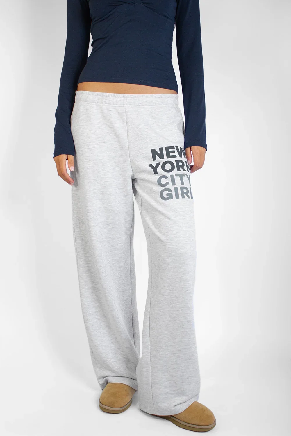  SUBDUED  
New York city Girl Wide Leg Sweatpants 
$52