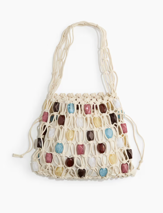  H&M  
Mesh Handbag With Beads 
39,99 €