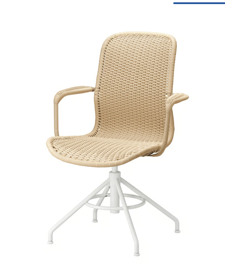  IKEA  
Swivel Chair With Arms 
149 €