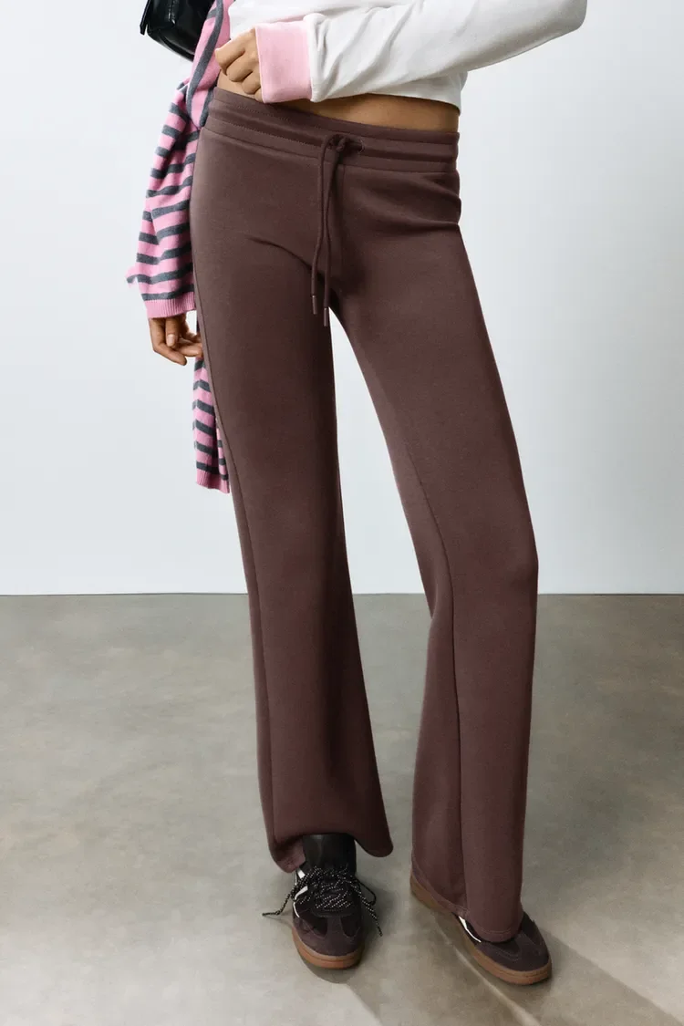  PULL&BEAR  
Soft Touch Flared Pants 
$45.90