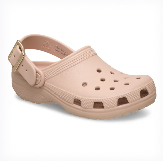  CROCS  
Metallic Buckle Clog 
$54.99