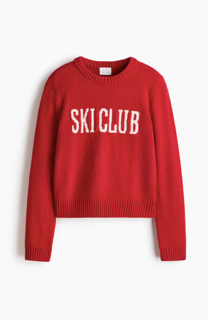  H&M  
Ski Sweater 
Was 27,99 € Now 6,99 €
