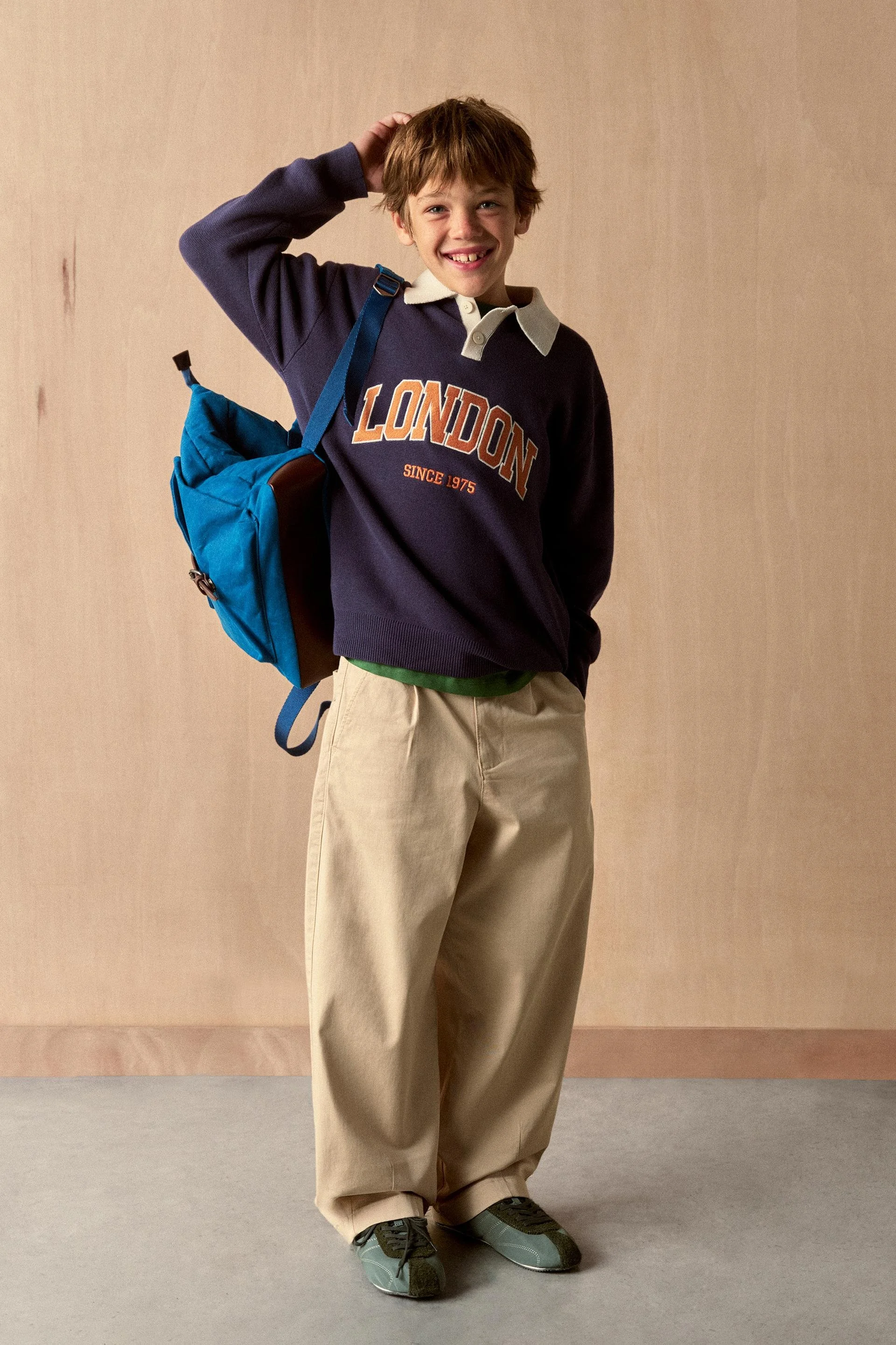 ZARA  
Varsity Knit Polo 
22,95 €