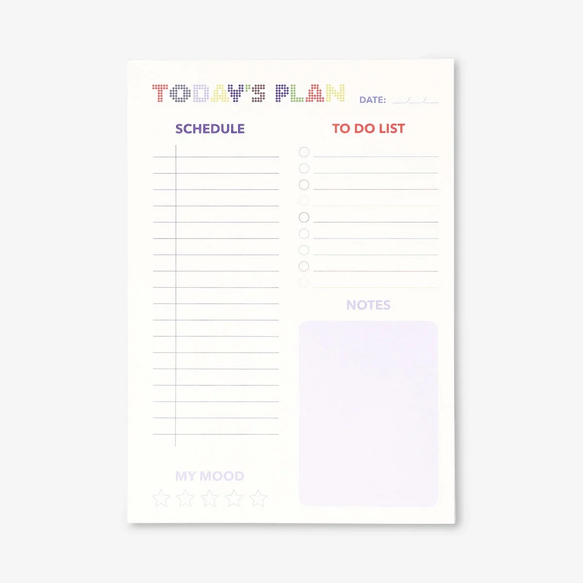  FLYING TIGER  
Daily Planner Pad 
3,50 €