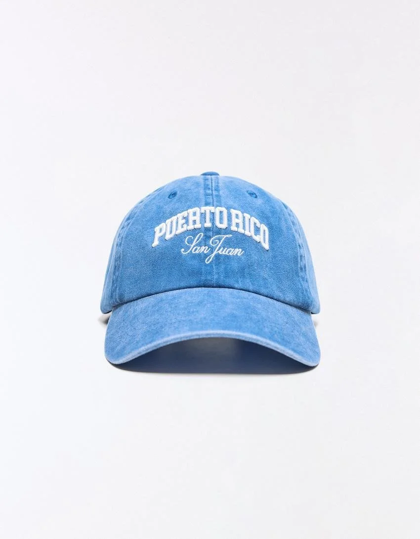  BERSHKA  
Embroidered Cap 
15,99 €