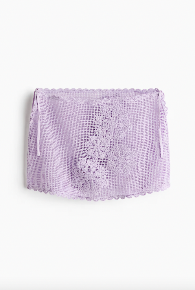  H&M  
Crochet Beach Skirt 
24,99 €