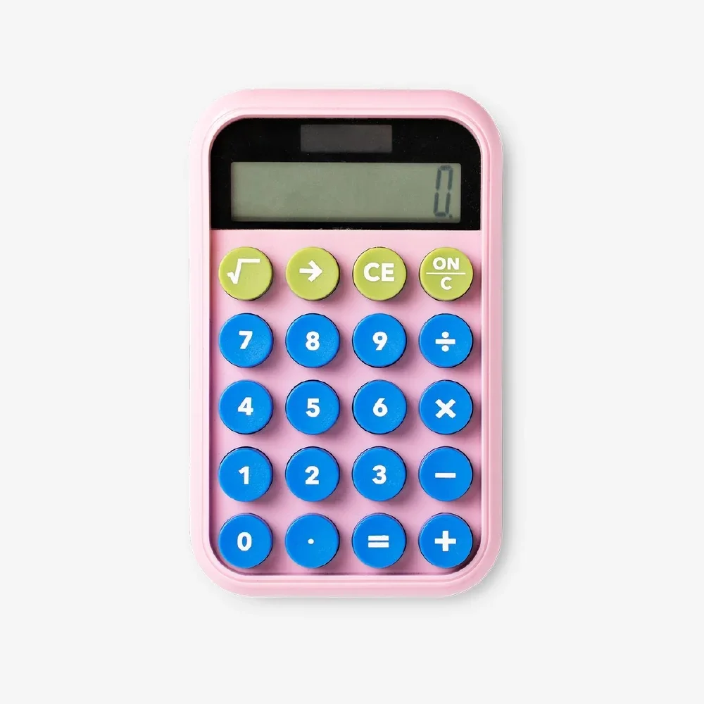  FLYING TIGER  
Pink Calculator 
6 €