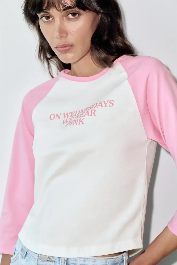  PULL&BEAR  
Mean Girl Raglan T-Shirt 
9,99 €