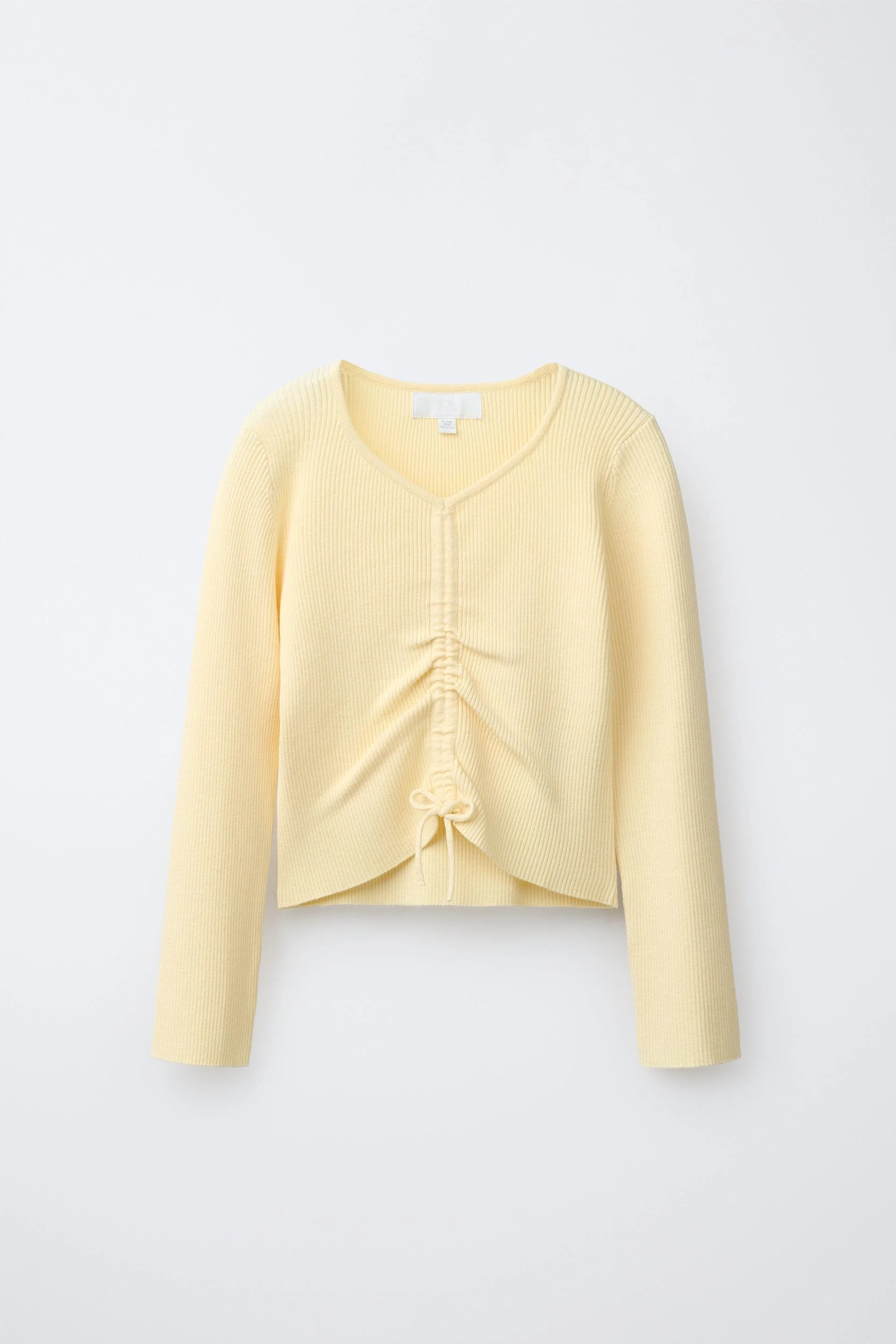  ZARA  
Ribbed Gathered Jumper 
15,95 €