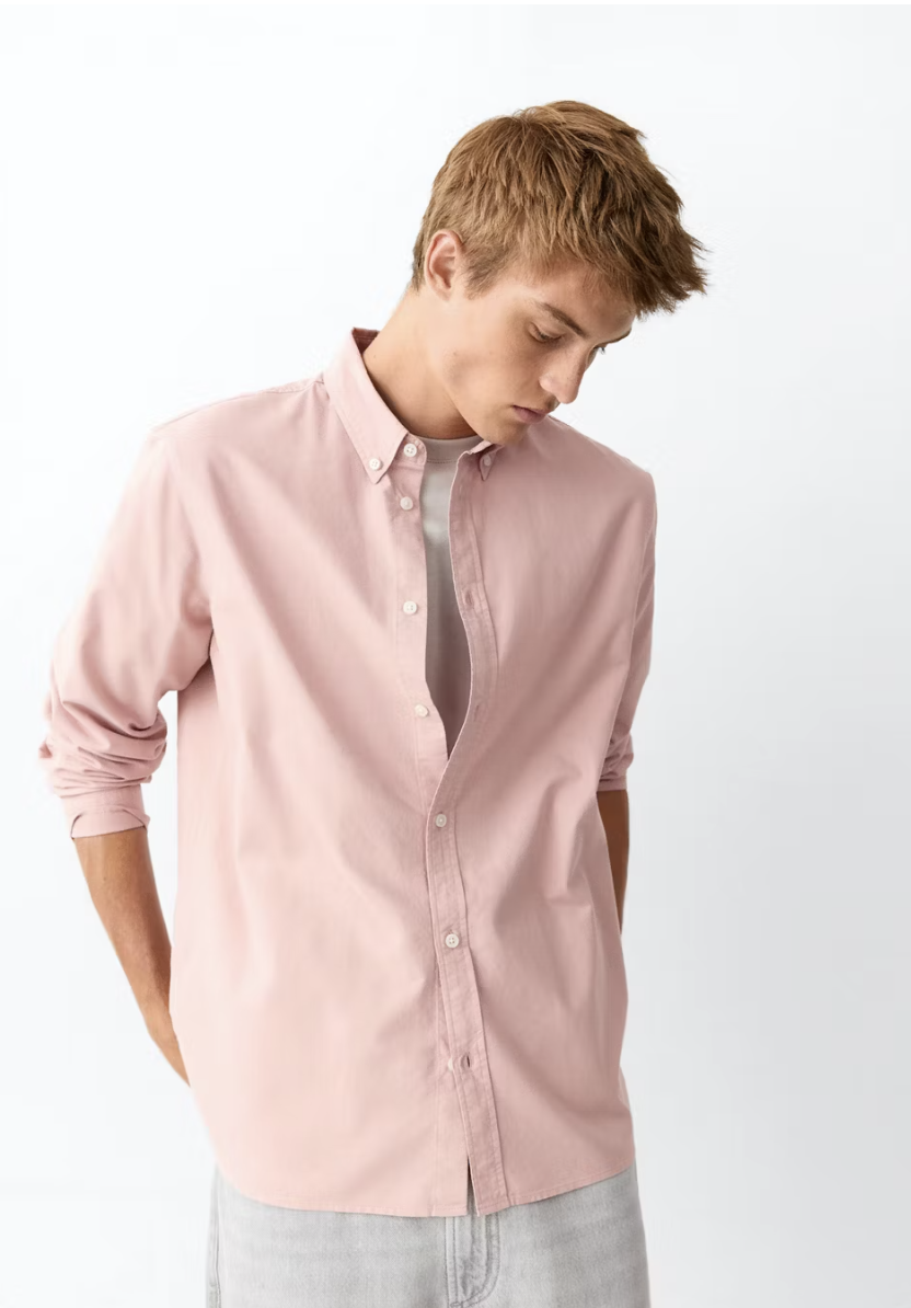  MANGO  
100 Percent Solid Color Shirt 
29,99 €