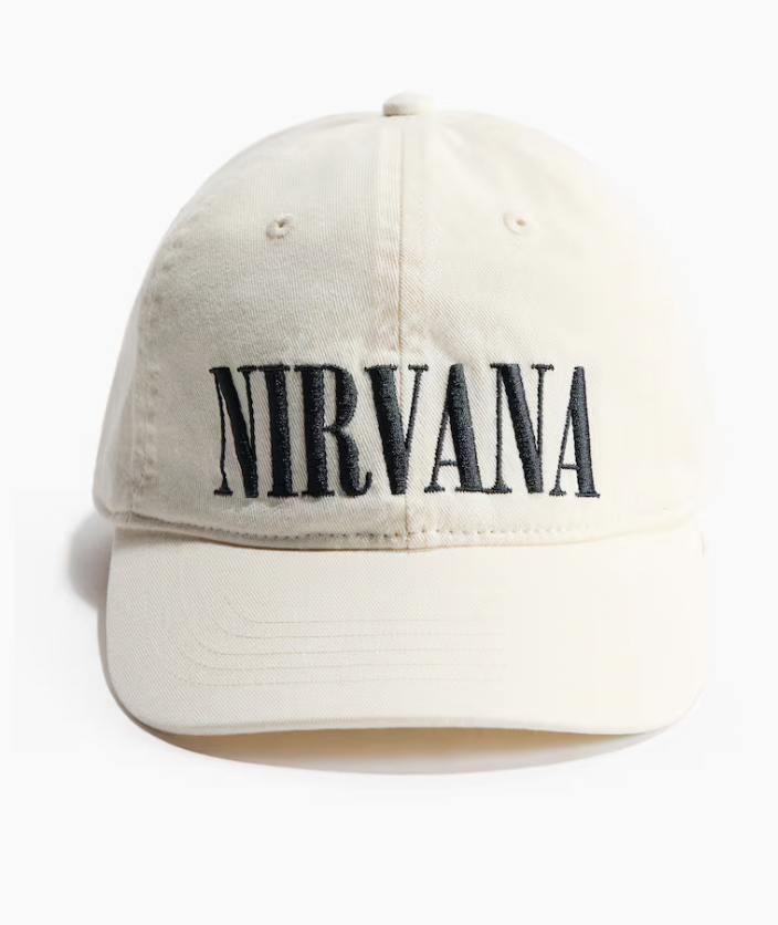  H&M  
Twill Nirvana Cap 
14,99 €