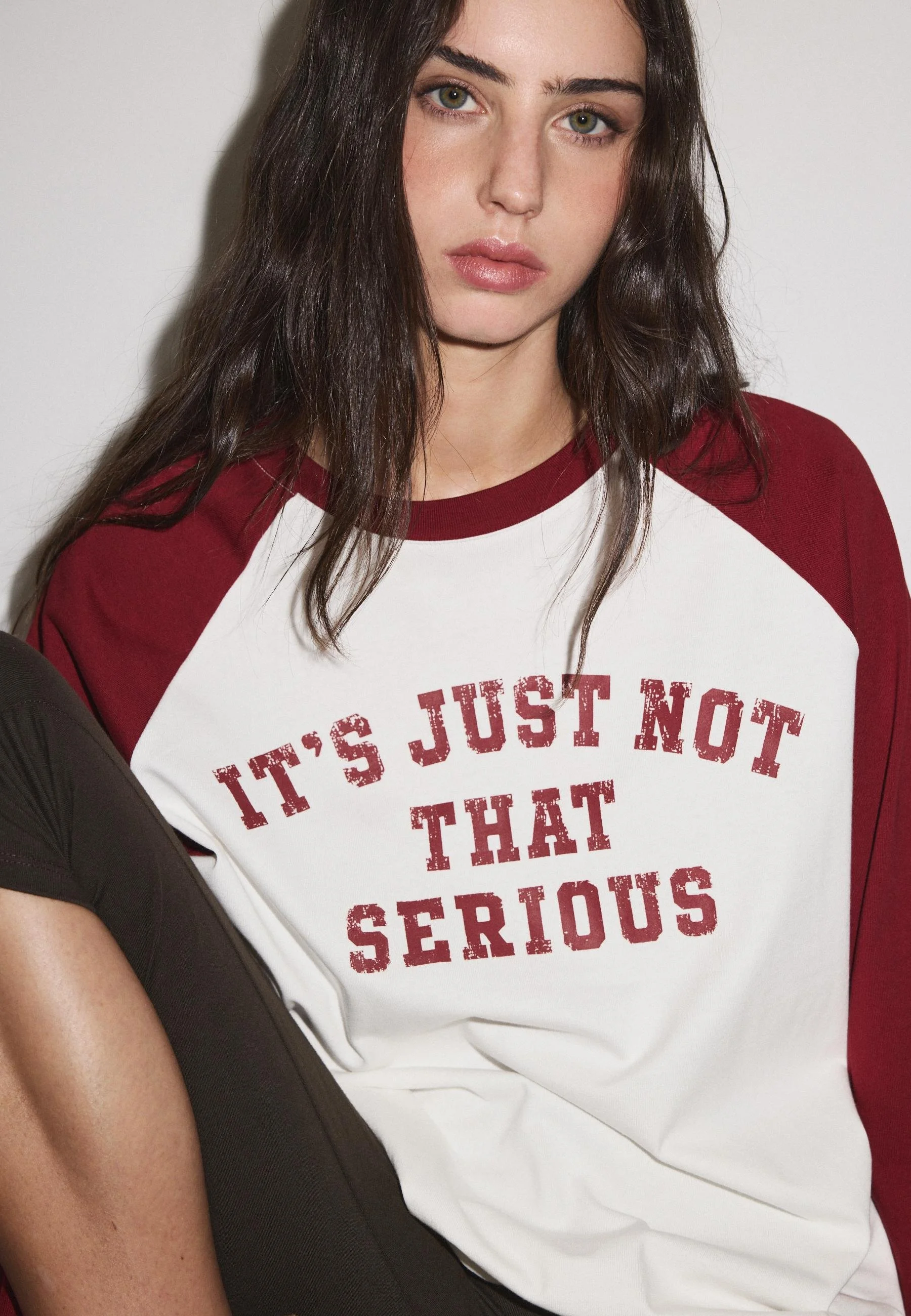  STRADIVARIUS  
Positional Long Sleeve T-Shirt 
$35.90