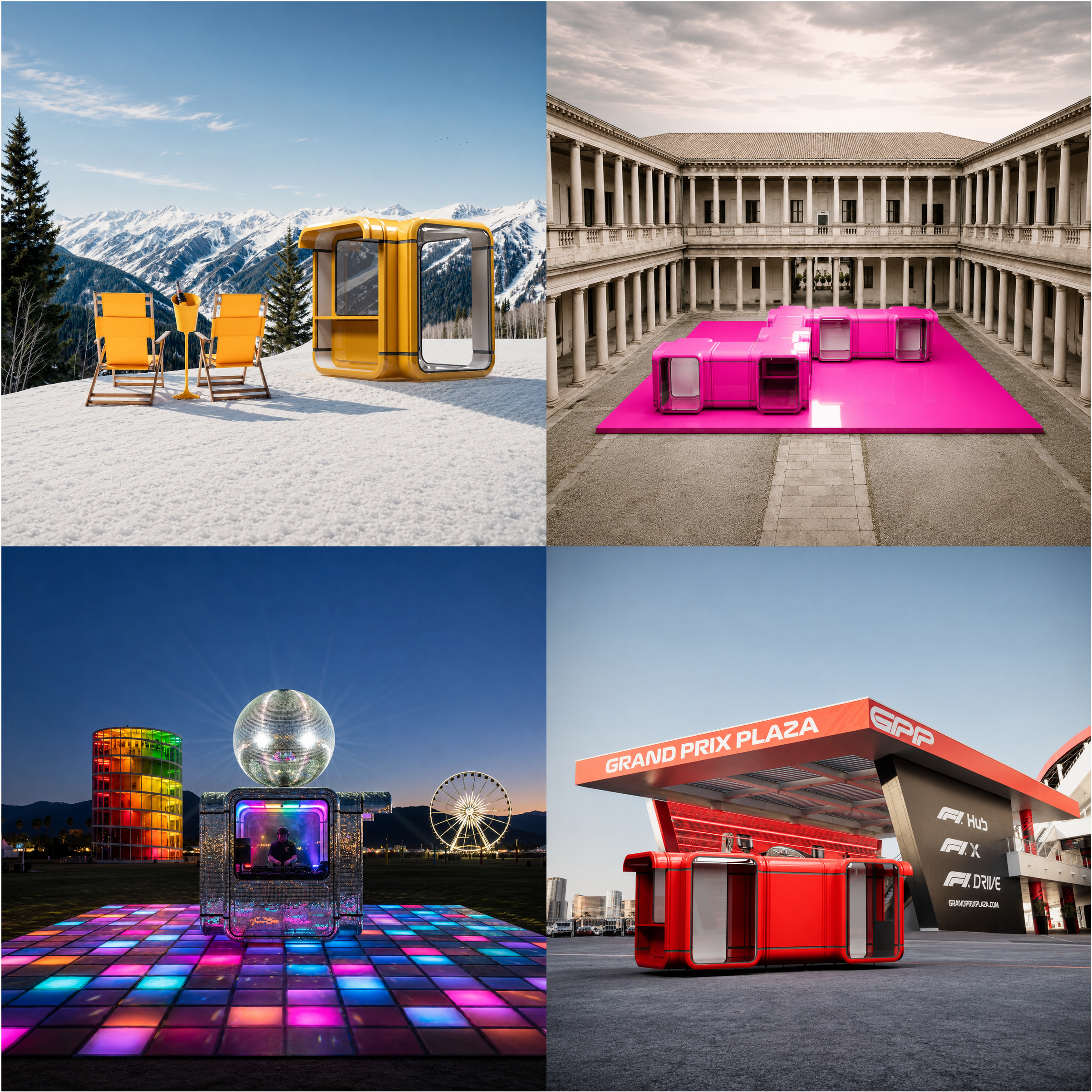 K67 kiosk modular scalable design potential