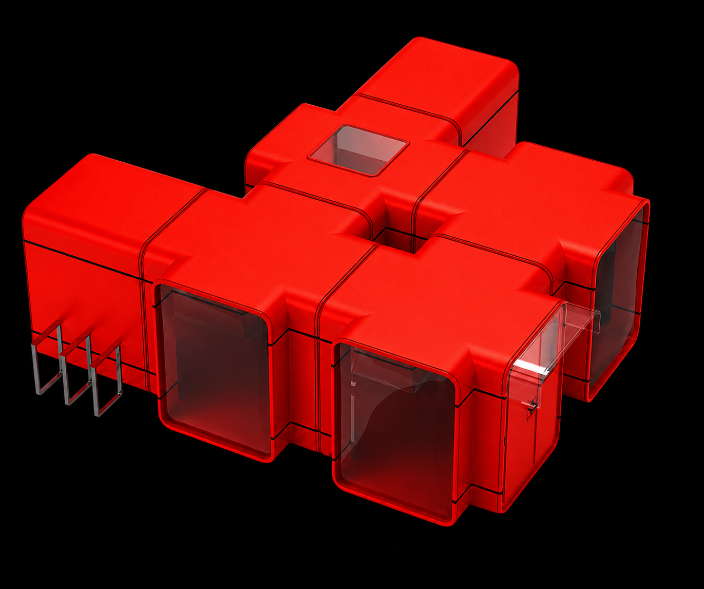 K67 kiosk modular setup